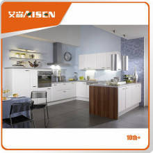 Cocina moderna de diseño de alta calidad gabinetes de cocina de PVC